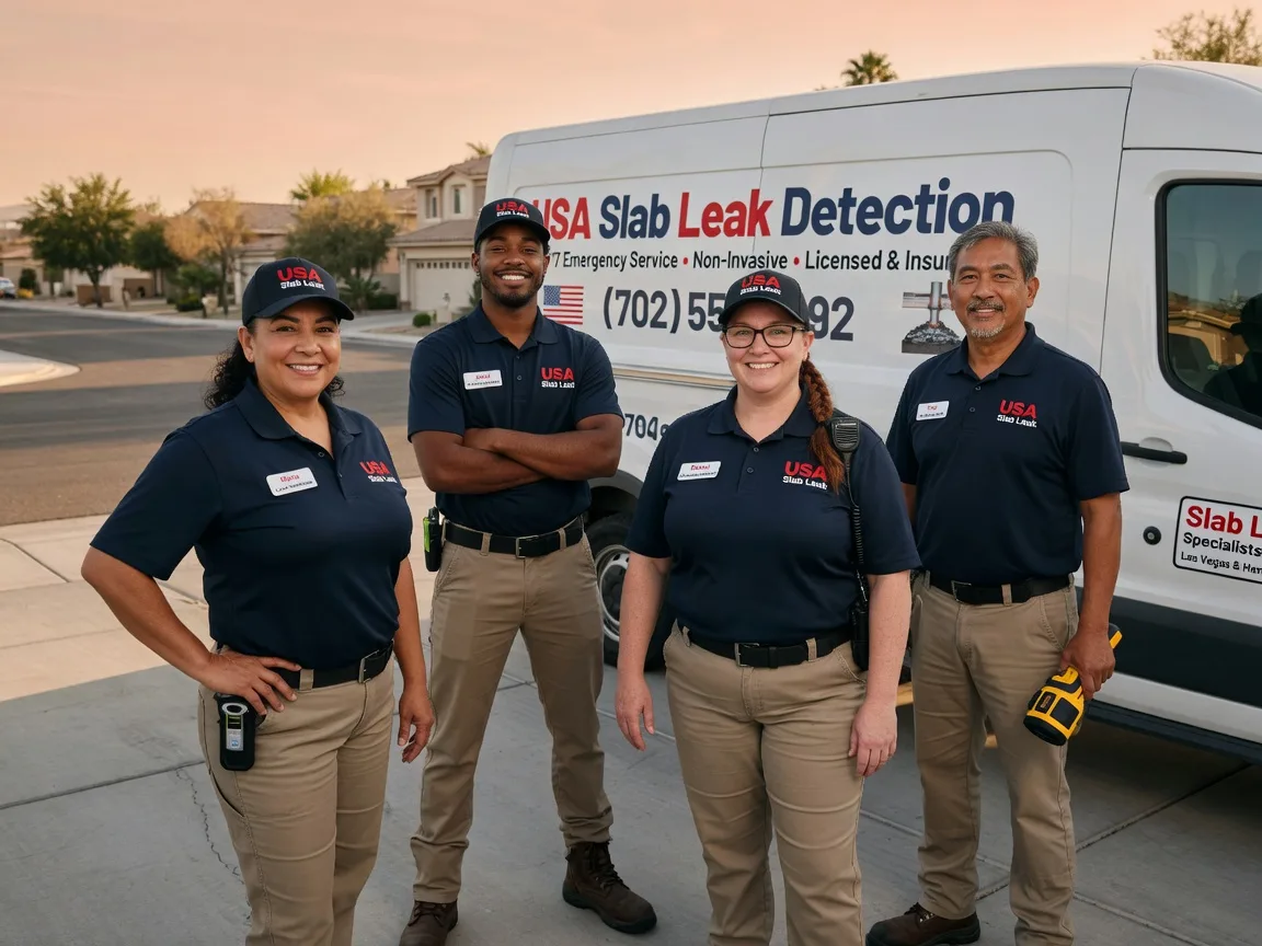 Slab Leak Repair company in Achille, OK